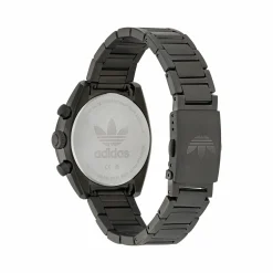 Adidas Unisex Uhr Edition One Chrono Edelstahl Grau AOFH22007