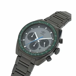 Adidas Unisex Uhr Edition One Chrono Edelstahl Grau AOFH22007
