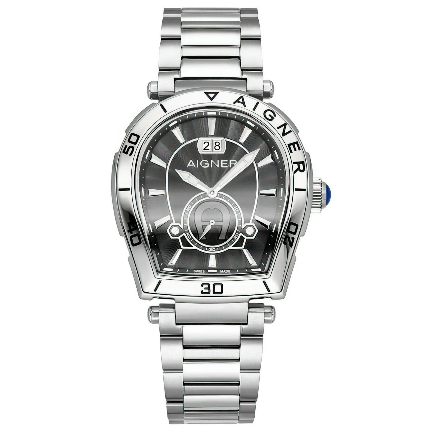 AIGNER Uhr Herren Trapani Silber AGW.262002