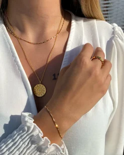 Anhänger mit Kette 925/- Sterling Silber Topas Mandala 41184633028702