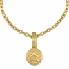 Anhänger mit Kette 925/- Sterling Silber vergoldet Stern 41184530858078