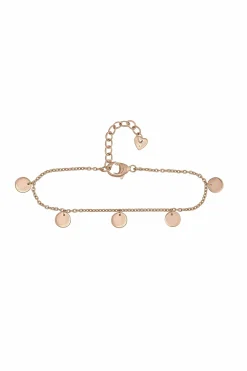 Armband 925 Silber rosévergoldet Plättchen Boho 41185082474590