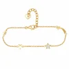 Armband 925 Sterling Silber gelb vergoldet Sterne Sternschnuppe Zirkonia 41184544620638