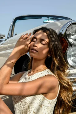 Armband 925/- Sterling Silber vergoldet Schlangenkette vierseitig diamantiert mit Kugeln 41184792641630