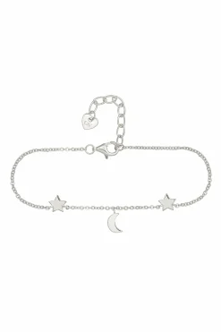 Armband 925 Sterling Silber rhodiniert Sterne Mond 41185217216606