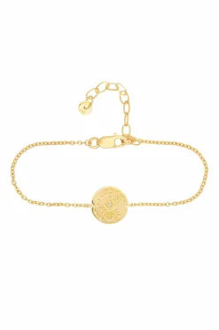 Armband 925 Sterling Silber Topas Tattoo Motiv rund 41185163935838