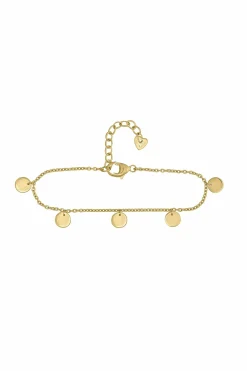 Armband 925/- Sterling Silber vergoldet Plättchen Boho 41184458702942