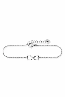 Armband 925/- Sterling Silber rhodiniert Infinity 41184328089694