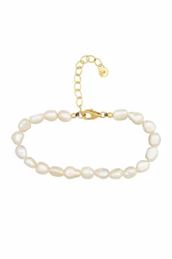 Armband 925 Sterling Silber vergoldet Perlen 41185174782046