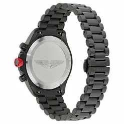 ASTON MARTIN Herren Armbanduhr Chronograph AML ICON schwarz MTIS1F504