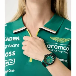 ASTON MARTIN Herren Armbanduhr AM FORMULA 1 40 mm Grün/SchwarzMTFK1F502