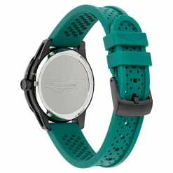 ASTON MARTIN Herren Armbanduhr AML ICON Schwarz/Grün MTIH1F502