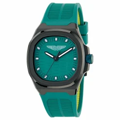 ASTON MARTIN Herren Armbanduhr AML ICON Grün/Schwarz MTIG1F501