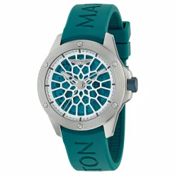 ASTON MARTIN Herren Automatikuhr AML Thrill grün MTRR1F501