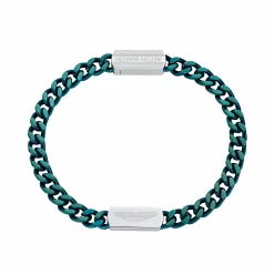 ASTON MARTIN Armband Herren AML ICON Edelstahl Grün/Silber MJIUF5BM5