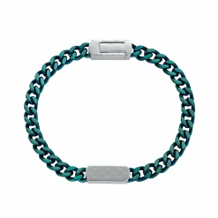 ASTON MARTIN Armband Herren AML ICON Edelstahl Grün/Silber MJIUF5BM5