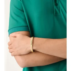 Aston Martin Armband Herren AML ICON Edelstahl Gold MJIBF5BL5