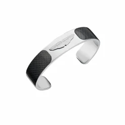 ASTON MARTIN Armband Herren AML ICON Edelstahl Silber/Carbon MJRTF5BM0