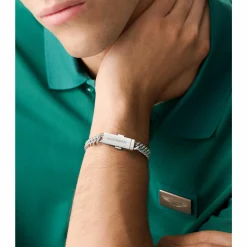 Aston Martin Armband Herren AML ICON Edelstahl Silber MJIUF5BM2