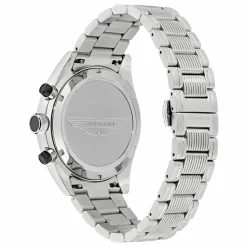 Aston Martin Herren Armbanduhr AML Icon mit austauschbaren Armband und Gehäuse 45 mm Schwarz Edelstahl MTIB1F501