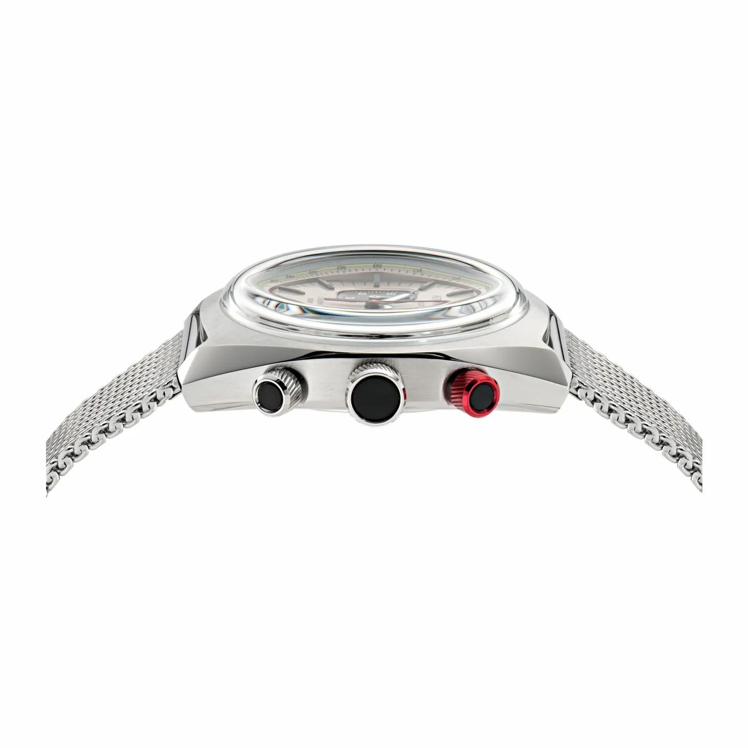 ASTON MARTIN Herren Armbanduhr AML TIMELESS MTTS2F501 Silber Chronograph