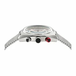 ASTON MARTIN Herren Armbanduhr AML TIMELESS MTTS2F501 Silber Chronograph