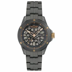 Aston Martin Herren Automatikuhr MTRR1F503 Schwarz