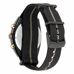 Aston Martin Herren Uhr TimeLess MTTS2F504 Nylon schwarz