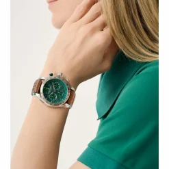 Aston Martin Herrenchronograph AML Thrill MTRS1F501 Grün/Silikon 42 mm