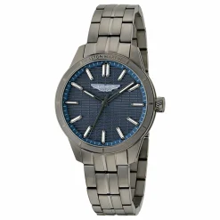 Aston Martin Herrenuhr AML Quartz 38 mm Blau Edelstahl MTIH1F504