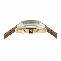 Aston Martin Herrenuhr TS2 Timeless MTTS2F502 Champagner Gold/Braun