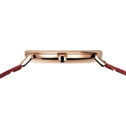 Bering Damen Armbanduhr Ultra Slim 29 mm Armband Milanaise 15729-363