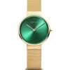 Bering Damen Armbanduhr Classic 31 mm Armband Milanaise 14531-338