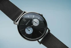 Bering Damen Armbanduhr Classic 36 mm Armband Milanaise 14236-123