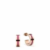 Bering Damen Ohrringe Creole Arctic Symphony rosé gold glänzend 725-399-05