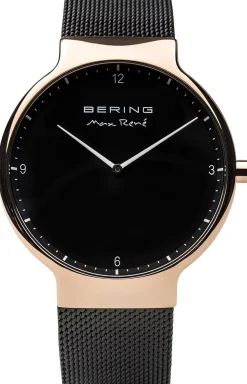 Bering Herren Uhr Max René 15540-262 Roségold Schwarz