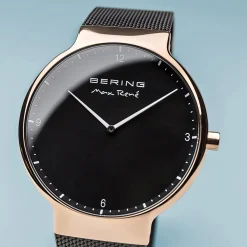 Bering Herren Uhr Max René 15540-262 Roségold Schwarz