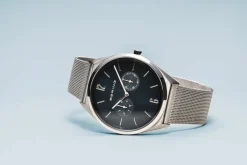 Bering unisex Armbanduhr Ultra Slim Armband Milanaise 17140-007