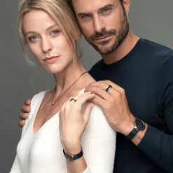 BERING Unisex Armbanduhr Classic silberfarben glänzend Edelstahl Armband und Saphirglas 14539-308