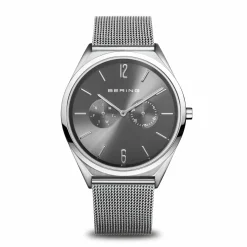 Bering unisex Armbanduhr Ultra Slim Armband Milanaise 17140-009