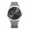 Bering unisex Armbanduhr Ultra Slim Armband Milanaise 17140-002