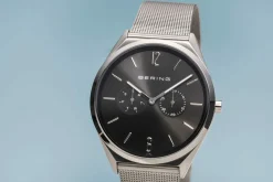 Bering unisex Armbanduhr Ultra Slim Armband Milanaise 17140-002