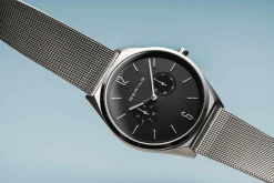 Bering unisex Armbanduhr Ultra Slim Armband Milanaise 17140-002