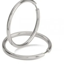 Boccia Damen-Ohrringe Creolen Silber 05070-01