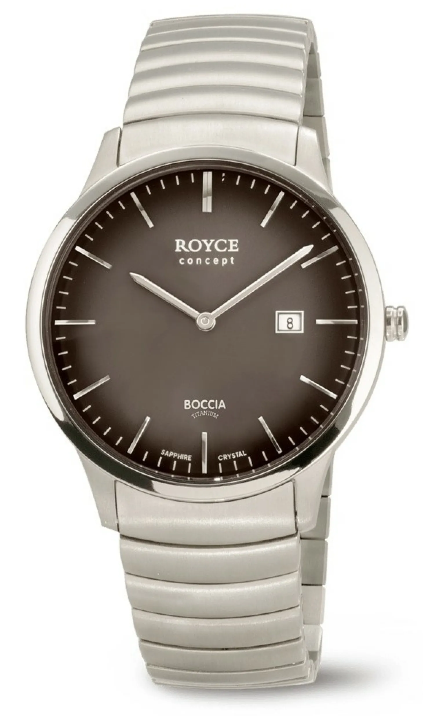 Boccia Herren Analoguhr Royce Concept Silber 3645-04