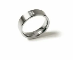 Boccia Titanium Ring Brillant 0101-1255 Größe 55