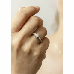 Celesta Gold 375/- Gelbgold 2farbig Zirkonia Ring 41679080063070