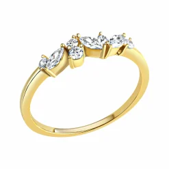 Celesta Gold 375/- Gelbgold Zirkonia Ring 41679108046942