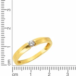 Celesta Gold 375 Gold Zirkonia weiß Ring 41675995938910