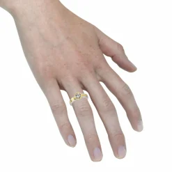 Celesta Silber 925 Sterling Silber zweifarbig Zirkonia Ring 41675996495966